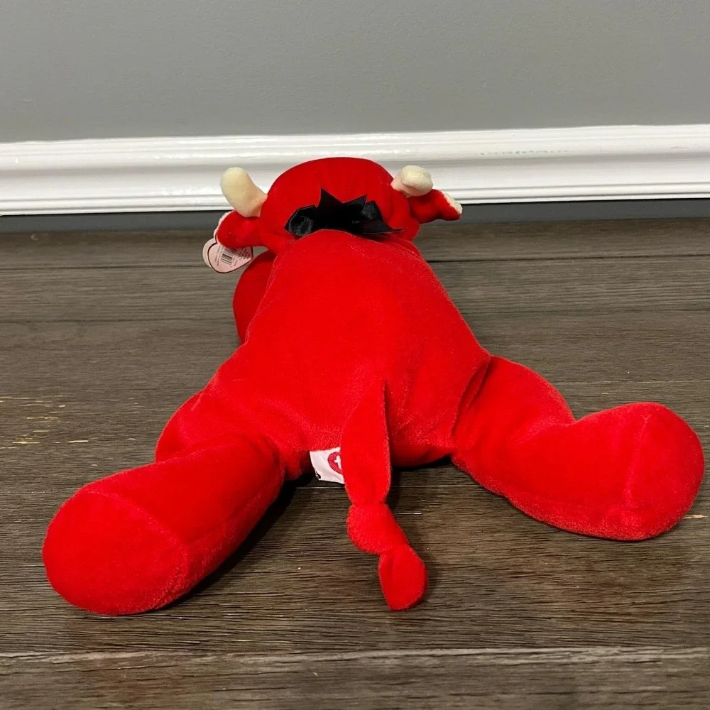Vintage‎ 1997 Ty Pillow Pal Snort Red Bull 12